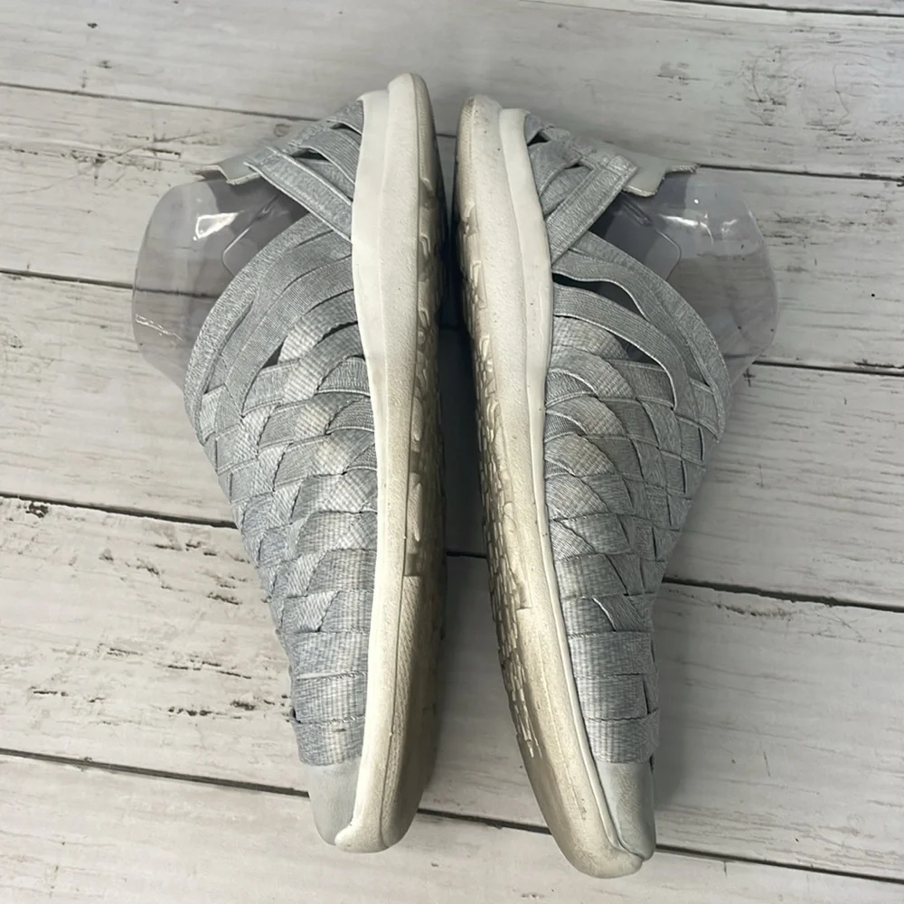 Grey Merrell Flora Kye Woven Slip-On Sandal Sneaker